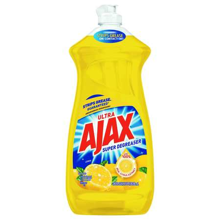 AJAX Original Dishwashing Liquid Lemon 28 oz., PK9 144673